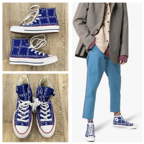 Converse X JW Anderson Chuck 70 Hi-Top Grid Women's 7 Men's 5 - Picture 2 of 9